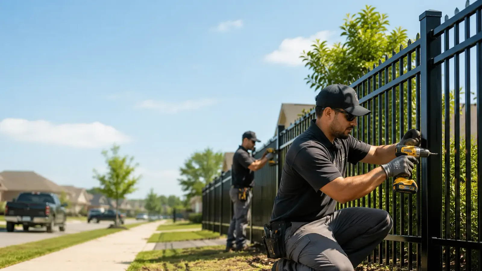 Metal Fence Installation in Centerville, PA